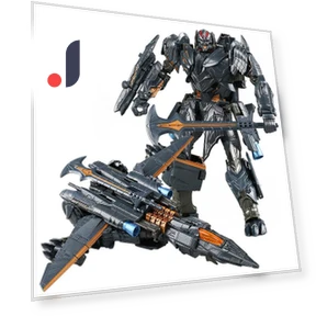 Kids Transformer Robot — Miniature Vehicles, Living Mall