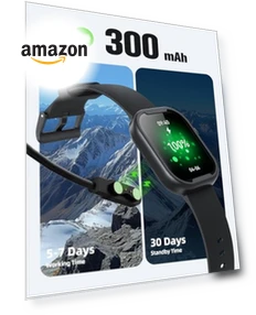 MP3 Player with Bluetooth and Watch Band — Wearable Accessories, AGPTEK