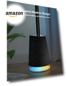RGB Corner Floor Lamp — Standing Lights, Lanmonlily