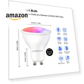 Smart Spot Light Bulb — LED, LEDEPLY