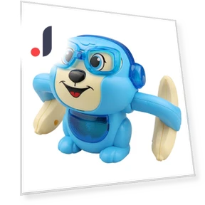 Voice Control Rolling Monkey Banana Toy — Melody Makers, Favorlook