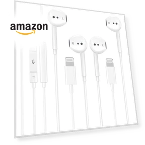 Wired Headphones for iPhone — In-Ear Headphones, CREHAO