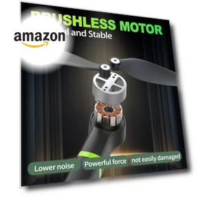 1080P Mini Drone with Brushless Motor — Drones, morlyrctooy