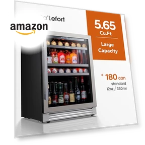 24 Inch Beverage Refrigerator — Drink Coolers, Ca'Lefort