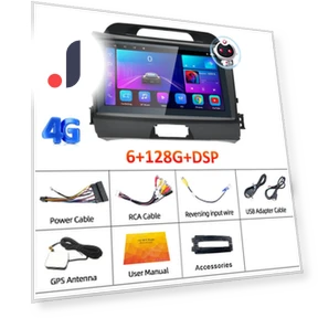 9-inch HD Touchscreen Carplay Multimedia Player — Stereo Receivers, Reakosound