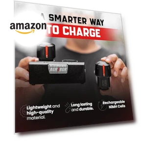 Double Charger and Two Replacement Batteries for Andis Clippers — Clippers, Artisan Power