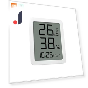 E-ink Display Large Digital Thermometer Hygrometer — Home Climate Control, Xiaomi