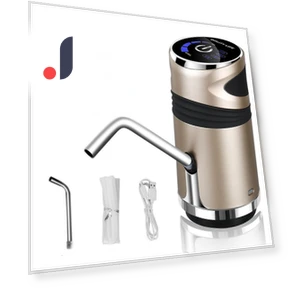 Electric Drinking Fountain USB Charging Portable Water Pump Dispenser — Chargers, DC-Home-2