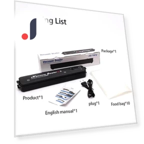 Electric Vacuum Sealer Machine — Vacuum Bags, Crowner