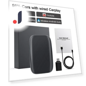 Mini Ai BOX CarPlay Android Auto Adapter — Car Accessories & Gadgets, JOHO
