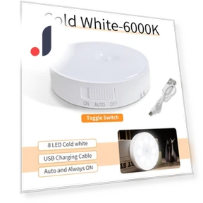 Rechargeable LED Motion Sensor Light — Garden Illumination, Xiao Home