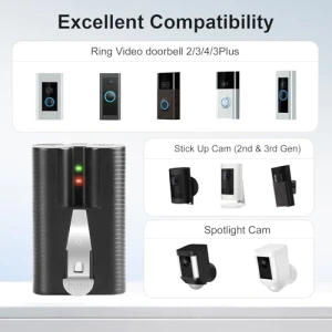 Replacement Battery for Ring Doorbell and Cameras, QuasuHaven