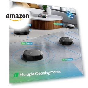 Robot Vacuum and Mop Combo — Smart Cleaning Robots, UMMUND