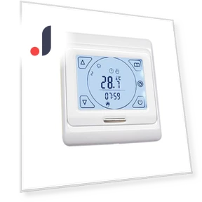 Smart Thermostat — Home Climate Control, Elegant Living House