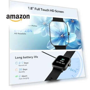 Smart Watch with Alexa Built-in — Smartwatches, Gydom