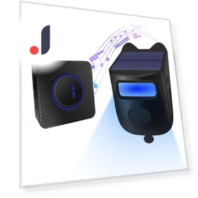 Solar Driveway Alarm — Smart Home Security, TOMTOP JMS