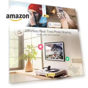 Touchscreen Digital Picture Frame — Digital Frames, NexFoto