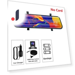 10-inch Touch Screen Car Dash Cam — Dashboard Cameras, CANKE