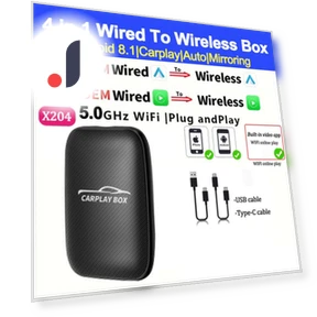 5-in-1 Car Play AI Box Adapter — Stereo Receivers, Home Of Auto Parts