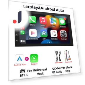 7-Inch Car Multimedia Stereo Player — Stereo Receivers, Auto Launcher