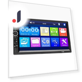 Car Radio 7 Dual DIN Bluetooth — Car Installation Essentials, AI Supermarket