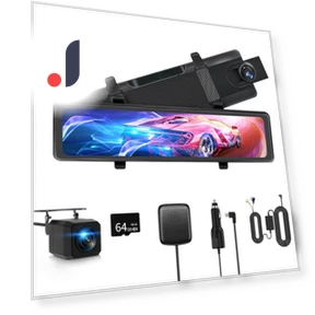 Dual Front and Rear 4K Dash Camera — Dashboard Cameras, Zen-Japan Electronics
