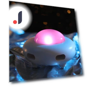 Electronic UFO Smart Funny Cat Turntable Toy — Interactive Animal Companions, Seahorse Home