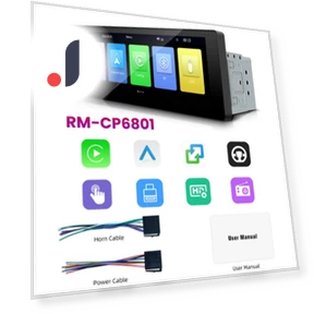 HD Touchscreen MP5 Player Car Radio — Stereo Receivers, Happy Home Mall