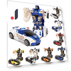 High-Quality One-Key Robot Toy — Interactive Figures & Robots, tie