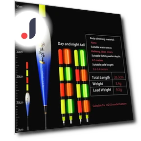 High Sensitivity Electronic Fishing Float LED — Bite Indicators, Vigotwow