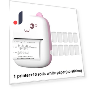 Mini Thermal Printer for Sticker Labels — Portable Printers, KGG Kids Smart Watch