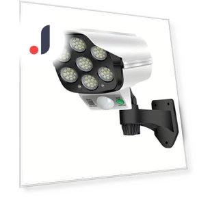 Outdoor Solar Surveillance Camera — Security Cameras, AI Supermarket