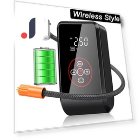 Portable Car Air Pump with Digital Display — Inflation Devices, LIAESMART