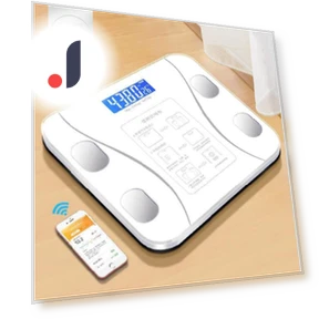 Smart Bluetooth Body Fat Scale — Body Composition Analysis, DC-HOME Textile