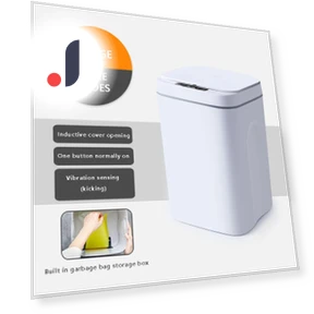Smart Induction Trash Bin — Kitchen Cans, WTEMPO