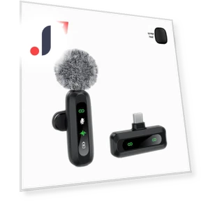 Smart Noise-Canceling Mini Microphone — Microphones, TopSky