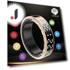 Smart Ring with LED Display — Smart Rings, SACOSDING