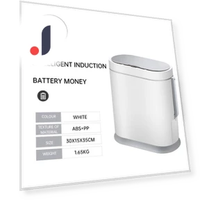 Smart Sensor Automatic Trash Can — Kitchen Cans, Simple and warm