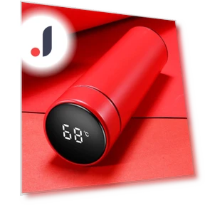 Smart Thermos Cup with Temperature Display — Beverage Warmers, VividTrove