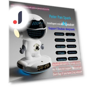Smart Voice AI Robot Speaker — Portable Audio, Doubao