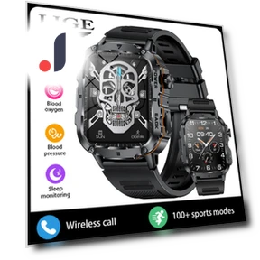 Smart Watch with 1.95-inch Display — Smartwatches, LIGE
