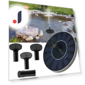 Solar Powered Floating Fountain Pump for Bird Bath — Fountain Accessories, LIAESMART Home