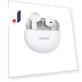 True Wireless Earbuds with AI Noise Cancellation — In-Ear Headphones, Realme