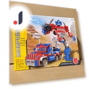 Wasp Mech 2-in-1 Robot and Race Car Building Blocks Toy — Construction Kits, Take One