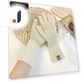 Winter Touchscreen Knit Gloves — Cold Weather Gloves, XBHBAG