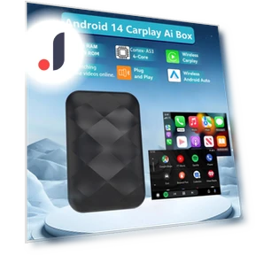 Wireless CarPlay & Android Auto 3-in-1 Smart Box — Stereo Receivers, ZoomSpark