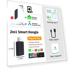 Wireless Carplay Android Auto Dongle — Car Accessories & Gadgets, Auto Accessories Home