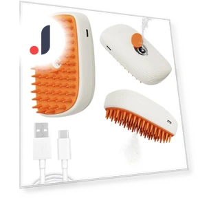3-in-1 Massage Brush for Cats, Dogs, and Pets — Brushes, Smart Pet Supplies