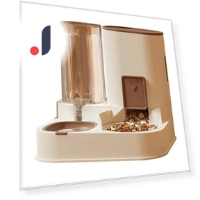Automatic Cat Water and Food Dispenser — Feeders, Smart Pet Supplies