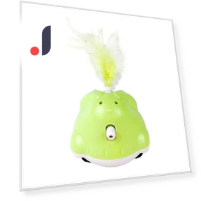 Automatic Rechargeable Feather Toy for Cats — Cat Playthings, Smart Pet Supplies